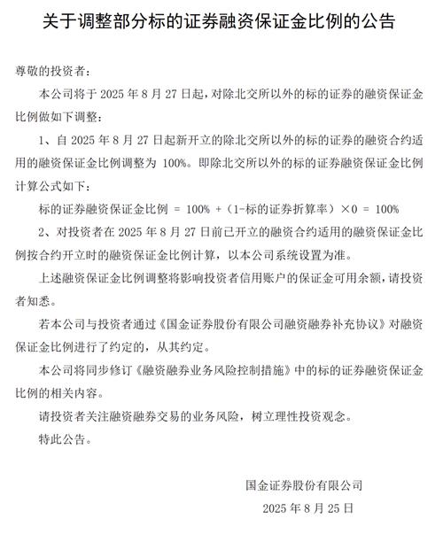 A股融资保证金比例下调_融资融券交易新规_融资融券的股票好不好