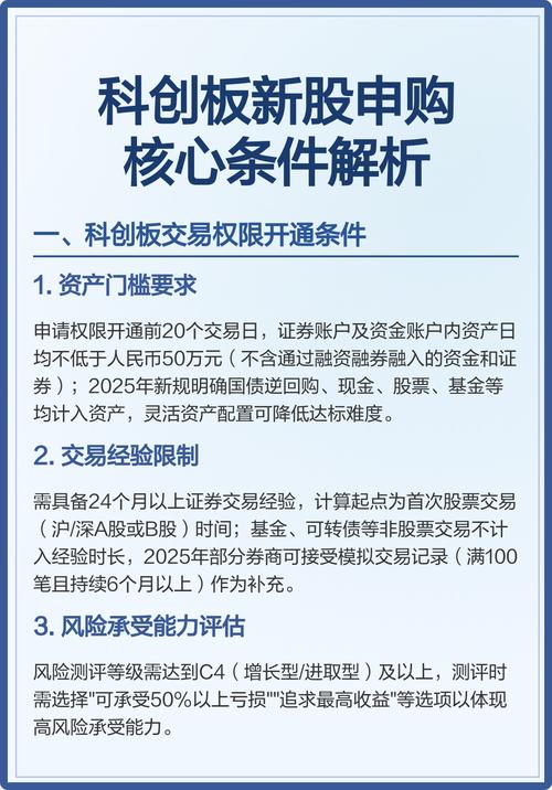 科创板股票交易特殊规定_科创板股票交易账户开通条件_炒股开户需要什么条件