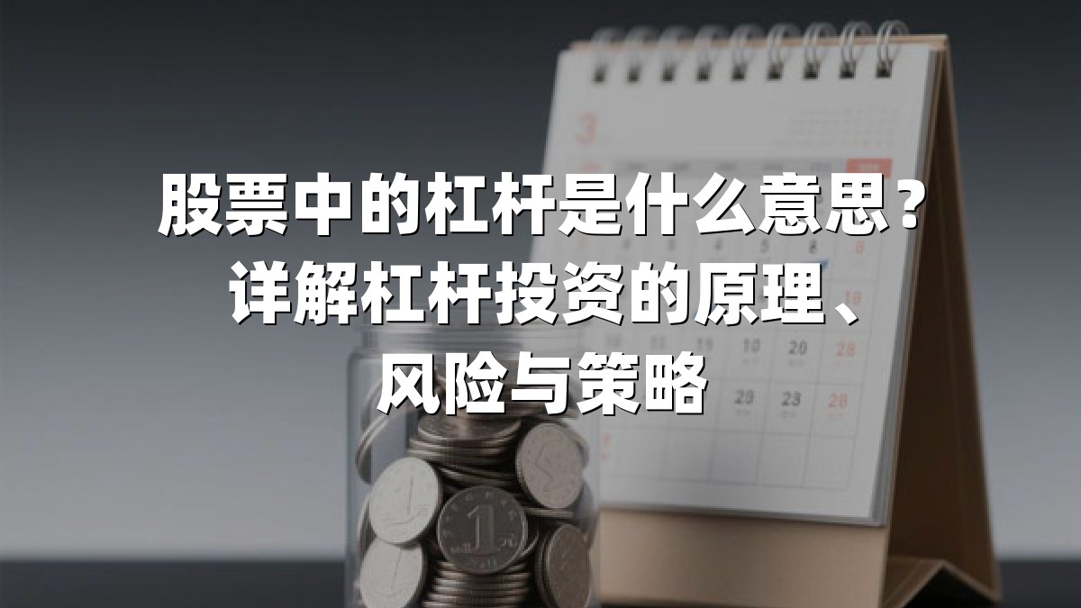 股票杠杆原理：借钱炒股，赚翻还是亏惨？